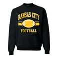 thumbnail image 2 of Football Sweatshirts for Men 2025 Long Sleeve Crewneck City Team Rugby Graphic Sweatshirt Pullover Tops, 2 of 4