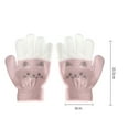 thumbnail image 6 of Kids Winter Gloves, Knit Gloves Cold weather, Children Warm Touchscreen Gloves, Toddler Gloves Teen Girls Boys, 6 of 8