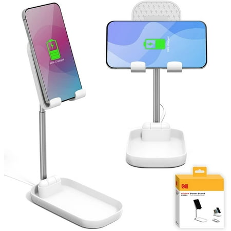 Kodak Charging Phone Stand for Desk – Qi Wireless Charging (10W) with ...