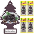 thumbnail image 2 of LITTLE TREES Air Fresheners Car Air Freshener. Hanging Tree Provides Long Lasting Scent for Auto or Home. Blackberry Clove, 24 Air Fresheners, 2 of 5