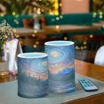 thumbnail image 3 of Yayeee Flameless Candles with Remote Flickering Battery Operated Multi Color Changing, Mountains and Forests, 3 of 7