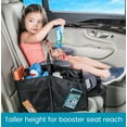 thumbnail image 6 of High Road Car Seat Organizer for the Front Passenger or Back Seat with Cup Holder Dividers and Easy Carry Handle Black, 6 of 8