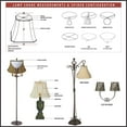 thumbnail image 3 of Royal Designs, Inc. Empire Chandelier Lamp Shade with Decorative Trim Flame Clip Fitter, CSO-1040-5BG, 3 x 5 x 4.5, Beige, 1 Pack, 3 of 3