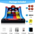 thumbnail image 6 of Inflatable Basketball Hoop 10' L x 13' W x 10' H, Oxford Inflatable Basketball Game with 4 Balls & Air Blower, Easy Setup Inflatable Games for Indoor/Outdoor Events, Carnivals, Backyard, 6 of 9