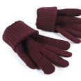 thumbnail image 2 of qolati Winter Gloves for Women Men Thermal Knit Elastic Soft Warm Touchscreen Gloves for Outdoor Cold Weather, 2 of 3