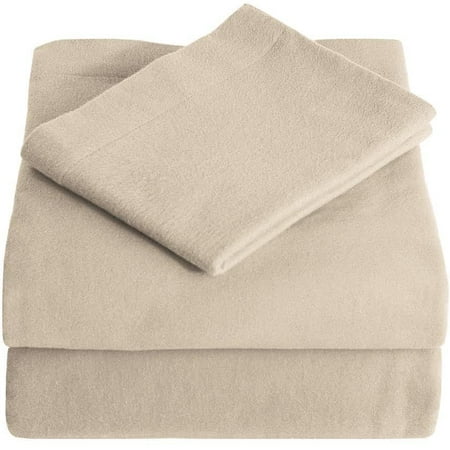 Heavyweight 100% Cotton Flannel Sheet Set Twin XL Extra Long (Twin XL