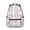 Unicorn and Bow, variant on Unicorn and Wing Pink Pattern Backpack for School, Cute School Bag with Adjustable Shoulder Straps and Padded Back, 15.3"x11"x7.1"