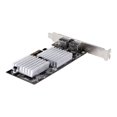 thumbnail image 3 of StarTech.com Adaptateur Réseau PCIe 2 Ports 10Gbps, Carte Réseau pour Pcs/serveurs, Carte Ethernet PCIe Pleine/profil Bas avec Cadres Jumbo, Interface NIC/LAN - Chipset Marvel AQC113CS, Démarrage PXE (ST10GSPEXNDP2) - Adaptateur Réseau - PCIe 3.0 x4 Profil Bas - Ethernet Gigabit 10 Gigabit x 2 - Noir, 3 of 7