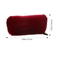 thumbnail image 2 of WEUVEB 1 Paire de Coussinets pour Béquilles Accessoires Rouge Coton pour Usage Quotidien, 2 of 5