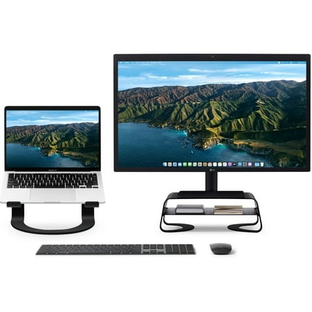 Twelve South - Curve Riser Desktop Stand for iMac and Displays