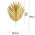 thumbnail image 4 of 20PCS Artificial Leaf Lifelike Decorative Artificial Plant Fake Leaf for Home, 4 of 9