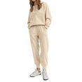 thumbnail image 3 of Fantaslook Womens 2 Piece Outfits Long Sleeve Half Zip Sweatsuits with Pockets Pullover Lounge Set, 3 of 8