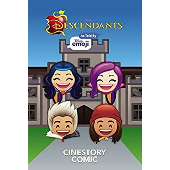Pre-Owned Disney Descendants: As Told by Emoji Paperback Disney