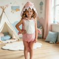 thumbnail image 5 of GiLiling Baby Girls and Boys Halloween Shark Dress-Up Outfit Sleeveless Fleece Hooded Zip up Vest Top Dress-Up Outfit﻿ (Pink, 6-12 Months), 5 of 6