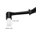 thumbnail image 4 of Uxcell Coffee Machine Brush with Spoon, 8.23" Length Nylon Elbow Black for Cleaning Grinders 2Pack, 4 of 6