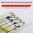 thumbnail image 3 of 1 pack Hameçons en Peau de Poisson Blanc U0V2, 3 of 8