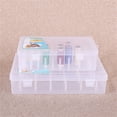 thumbnail image 4 of 42 Spools Clear Thread Case Thread Bobbin Storage Box Thread Spool Storage Container Embroidery Sewing Thread Organizers, 4 of 9
