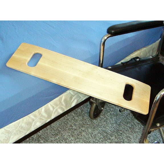 SafetySure Slotted Maple Transfer Board - 8 Inches x 24 Inches