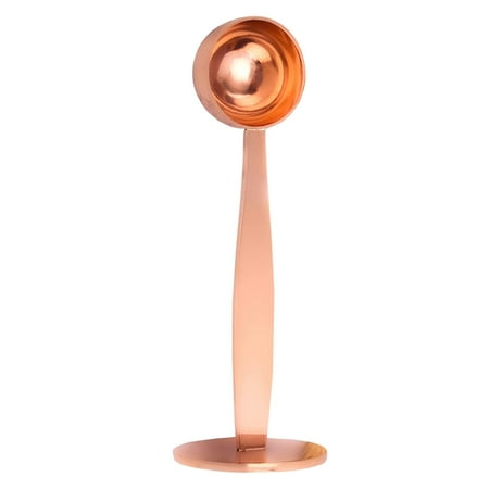 

Stainless Steel Coffee Scoop 2-In-1 Espresso Measure and Tamper Spoon