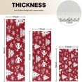 thumbnail image 4 of Red Christmas Tree and Deer Pattern Kitchen Rugs Sets Of 3,Kitchen Runner Rugs Non Skid Washable,Decorative Kitchen Floor Mats for Kitchen,Sink,Laundry,17"x30"+ 17"x47" + 17"x59", 4 of 6