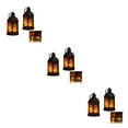 thumbnail image 1 of Transemion 2pieces European Style Ambient Light With Flickering Candlelight Indoor Decor Portable Hanging black*2PCS 3Set, 1 of 6