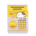 thumbnail image 2 of Fiudx Cajero Automático de Juguete para Ahorrar Dinero, con Función de Entrada Automática, Contraseña de Seguridad con Huella Dactilar, Regalo Educativo, Material Abs, Función Musical, Tamaño 16 X 12, 2 of 3