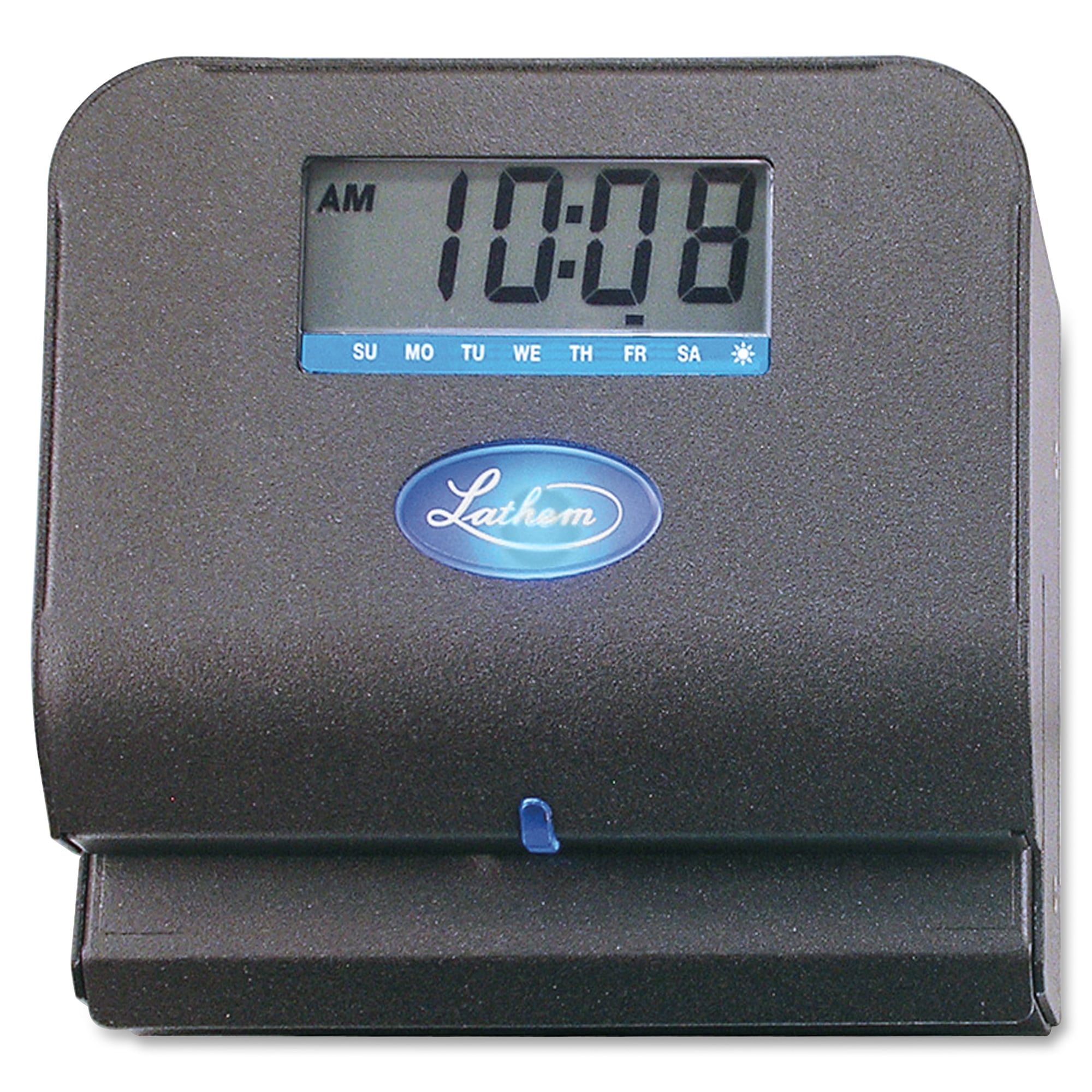 Lathem, LTH800P, 800P Thermal Print Time Clock, 1 Each, Charcoal