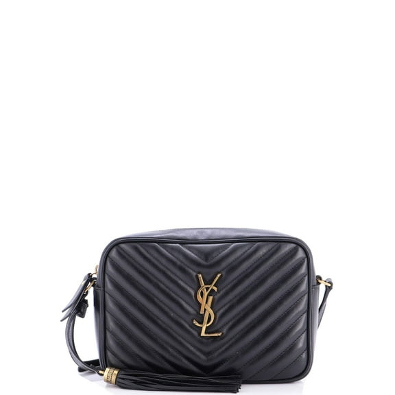 Pre-Owned Lou Camera Bag Matelasse Chevron Leather Small By Rebag