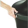 thumbnail image 3 of Rubbermaid Commercial FGR1639EHGR 16 in. x 38.75 in. 4.5 gal. Aladdin Round Steel Smokers' Station - Charcoal, 3 of 3