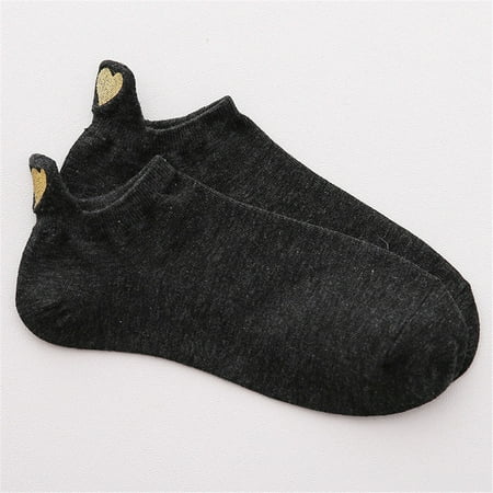 

Women Casual Fashion Irregular Heart Cotton Socks Sport Short Cute Gift Sock