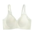 thumbnail image 3 of ZRBYWB Women's Bra Ladies Front Side Buckle Lace Edge Without Steel Ring Movement Seamless Gathering Adjustment Yoga Sleep Large Underwear Breathable, 3 of 4