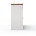 thumbnail image 5 of HLR 59"W Modern Large Sideboard Buffet Cabinet with Storage, 3 Drawers and 4 Doors for Kitchen, White, 5 of 14