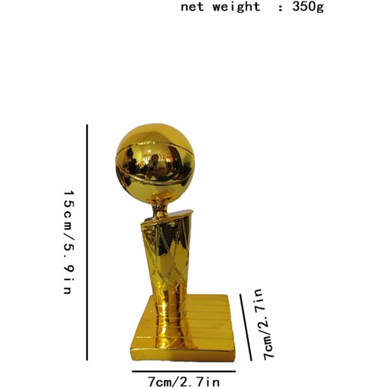 La visita del trofeo Larry O’Brien. | Viva Basquet