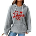 thumbnail image 1 of WEAIXIMIUNG Graphic Sweatshirts New Fall/Winter Adjustable Hoodie with Pockets and Print/Graphic Pattern, 1 of 3