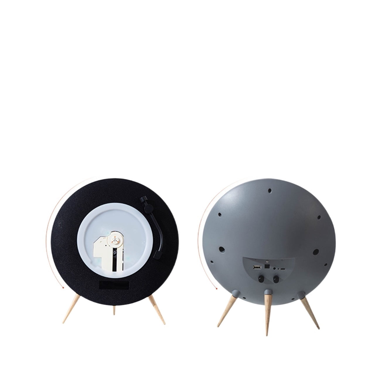 New UFO CD Player Bluetooth Speaker Retro Design All-in-One Music Disc Player Creative Gift