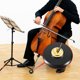thumbnail image 3 of Juego de cojines antideslizantes para violonchelo, correa antideslizante, soporte para el pie del poste trasero, 3 of 5