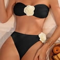 thumbnail image 2 of Afdoent Women's Tankini Swimsuits Stylish Women's Swimwear Tankini Set For Summer Beach With Elegant Floral Design And Versatile Beach Summer Outfits, 2 of 5