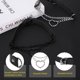 thumbnail image 3 of Collares Choker de Cuero PU, Collares de Amor en Forma de Corazón, Collar Gótico Punk Grunge Emo para Mujeres, Negro/Plata Negro, 2Pcs, 3 of 6