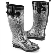 Women's Ombre Python Rain Boots