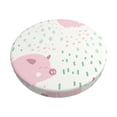 thumbnail image 6 of Uemuo Cute Pigs Pattern Round Bar Stool Seat Covers Washable Stool Cushion Slipcover Elastic Bar Chair Covers-, 6 of 7