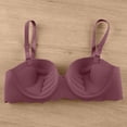 thumbnail image 5 of Sevevn Gathering A Seamless Bra With Detachable Shoulder Straps For Daily Use Purple S Christmas Gift, 5 of 5