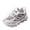 White, variant on SRZYMJ Toddler Girls Boys Light up Shoes LED Flashing Lightweight Mesh Breathable Walking Sneakers for Toddler and Little Kids Running Purple 5.5-6 Years