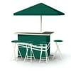 Best of Times 2003W1308 48 x 23 x 15 in. Patio Bar & Tailgating Center Deluxe Package - Classic Green