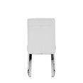 thumbnail image 5 of Pemberly Row 19.5" Faux Leather Dining Chair in White (Set of 2), 5 of 5