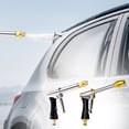 thumbnail image 4 of High Pressure Car Wash Spray Nozzle,Garden Hose Water Nozzle,Patio Driveway Wash Nozzle,Adjustable Jet Water Sprayer,Trigger Style Car Wash Nozzle,Multi Function Jet Nozzle Power Washer for Garden, 4 of 6