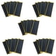 thumbnail image 1 of 100 Piezas /Lote Etiquetas Engomadas de Cinta Sin Cortar de Cubierta de Diapasón Negro Etiquetas Engomadas de Cinta de Agarre de Espuma Negra de 38mm x 110mm, 1 of 5
