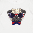 thumbnail image 4 of Inktastic Pug Dog July 4th Patriotic Sunglasses Boys or Girls Baby T-Shirt, 4 of 5