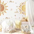 thumbnail image 2 of Bohemian Rainbow Wall Decals, Large Sun and Cloud Wall Art Decals, Peel and Stick Wall Decals for Baby, Nursery, Kids Room, 2 of 4