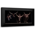 thumbnail image 1 of Ortega, Xavier 18x11 Black Modern Framed Museum Art Print Titled - Watusi family, 1 of 5