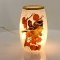 thumbnail image 2 of Stony Creek BIRD LIGHTED GLASS VASE Glass Autumn Fall Cgf8204 Single, 2 of 2